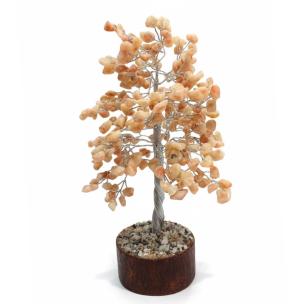 Avika Handcrafted Sunstone Silver Wire Tree | Premium Home & Office Decor