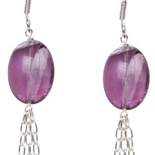 Avika Flourite Semi-Precious Earrings