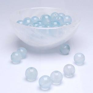 Aquamarine Beads 8 mm