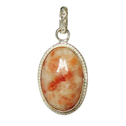 Avika Sun Stone Energized Oval Pendant