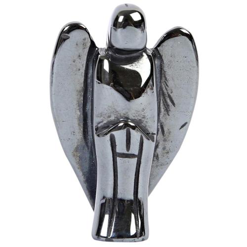 Avika Natural Hematite (Small) Angel