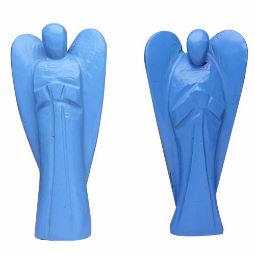Avika Natural Energized Turquoise Angel 3 inches