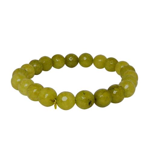 Avika Heat Processed Vesuvianite 8 mm Bead Bracelet Designer 1