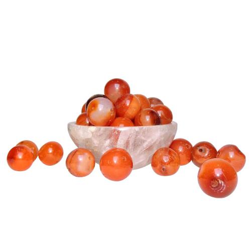 Avika Natural EnergiZed Carnelian 12 mm Beads