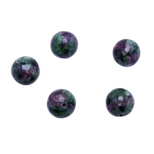 Avika Natural Energized Ruby Zoisite Beads 12 mm