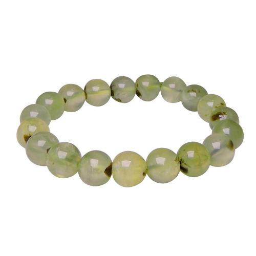 Avika Prehnite Beads Bracelet (Pack of 1Pc)